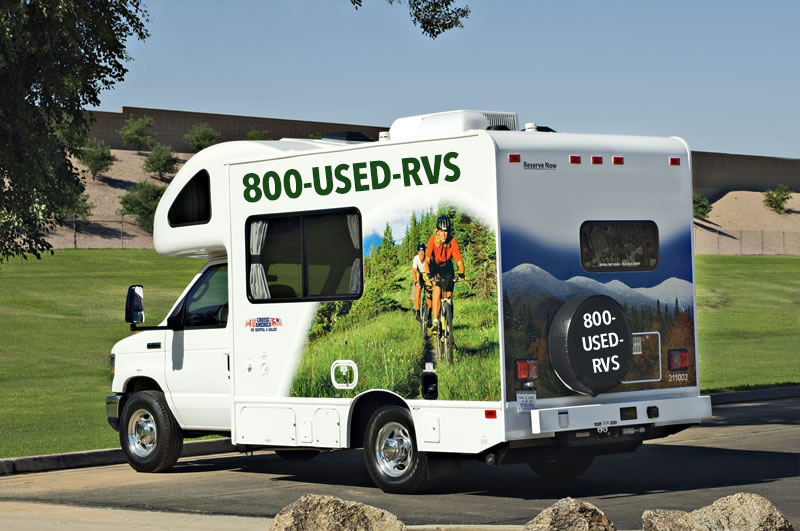 Camper RV using 1-800-USED-RVS