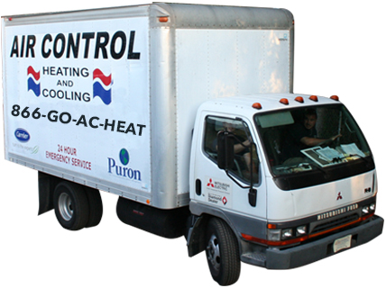 Air Control van using 1-866-GO-AC-HEAT